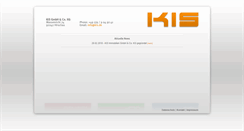 Desktop Screenshot of kis.de