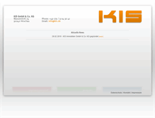 Tablet Screenshot of kis.de